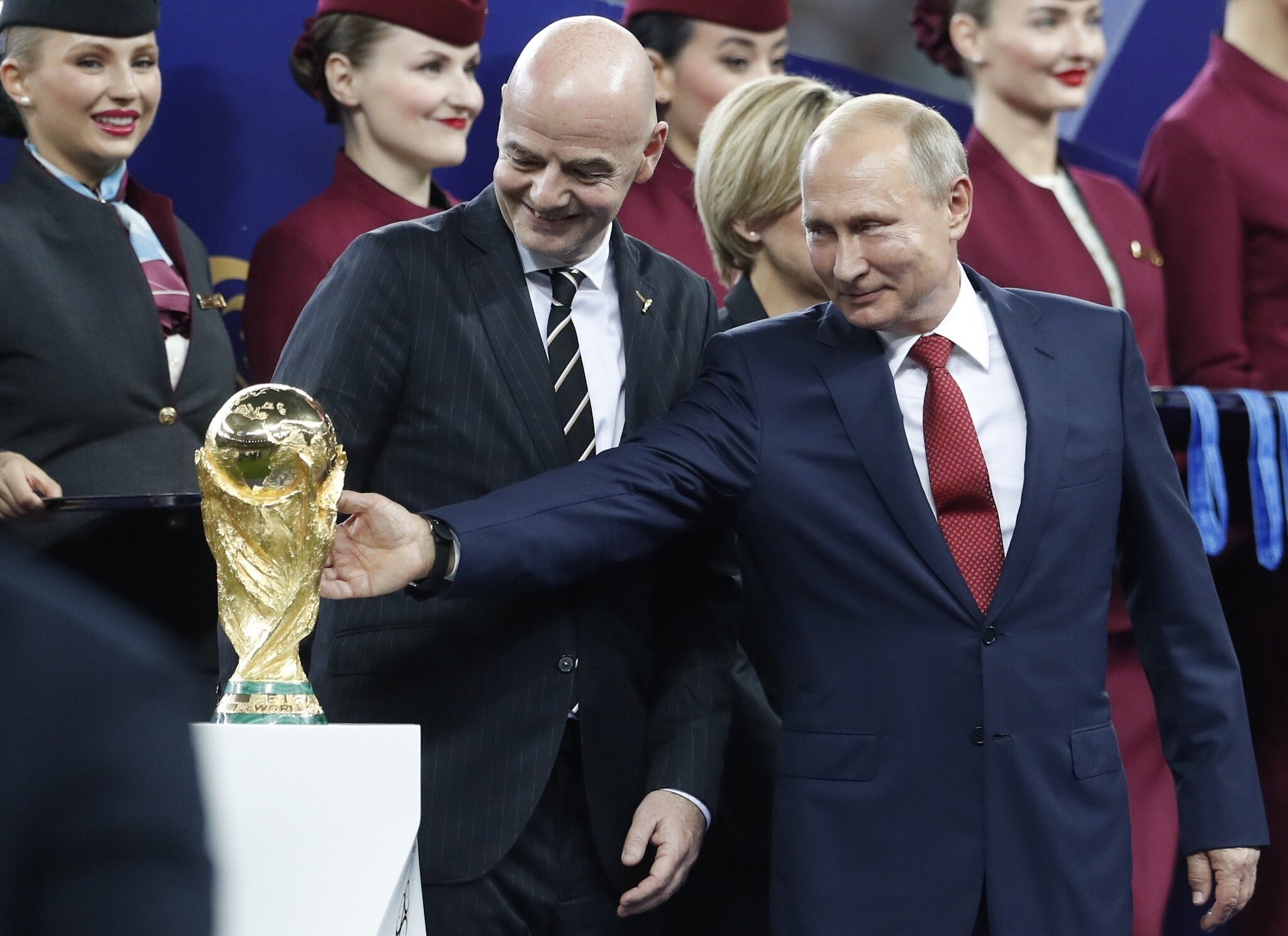 Russia suspended from international soccer four years after hosting World  Cup
