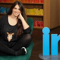 Iris Shoor, founder and CEO of Israeli analytics company Oribi, set to be acquired by LinkedIn, February 2022. (Courtesy)