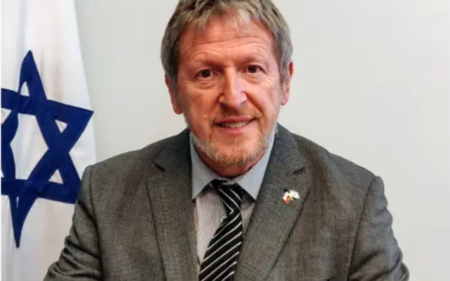 Israel's Ambassador to Russia Alexander Ben Zvi (Foreign Ministry)