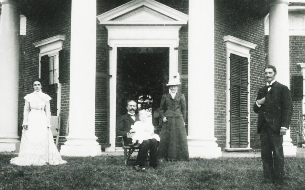 Members of the Levy family owned Monticello for 89 years, longer than Thomas Jefferson and his descendants (undated photo). (Courtesy of PerlePress Productions)