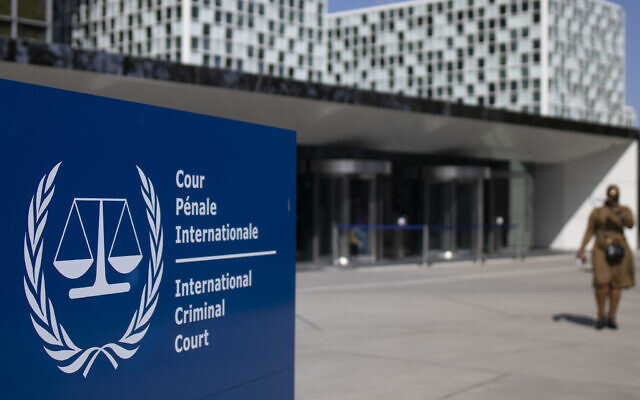 The International Criminal Court in The Hague, Netherlands, on March 31, 2021. (Peter Dejong/AP)