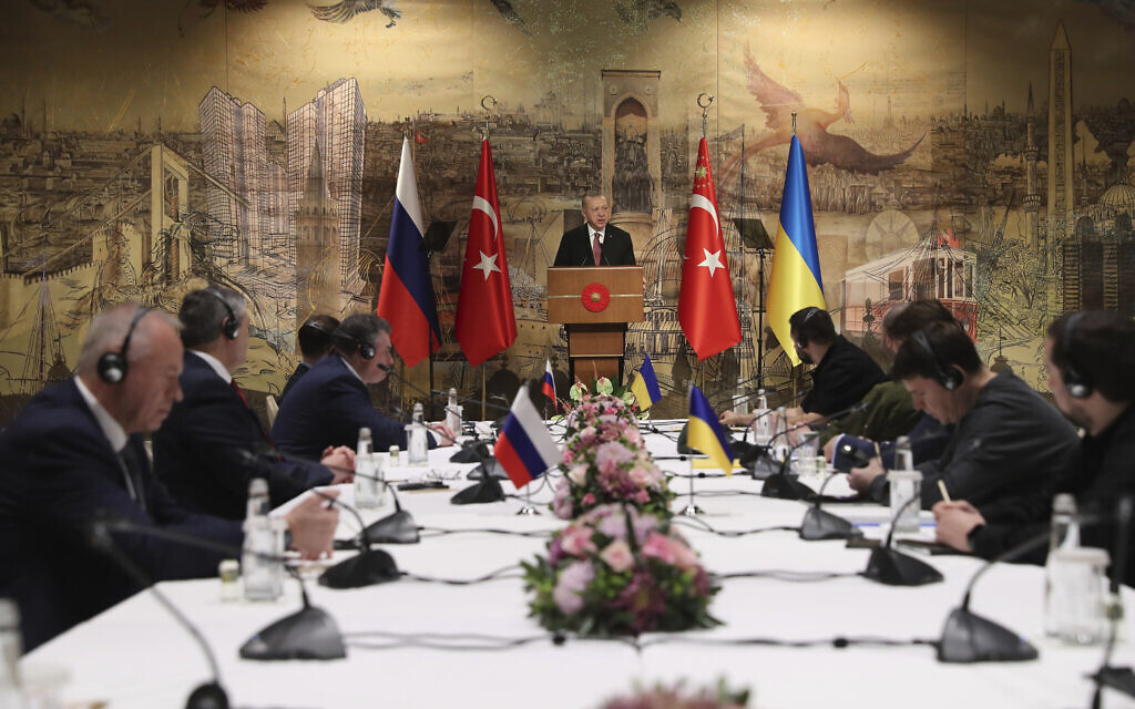 As Ukraine-Russia peace talks kick off in Istanbul, Erdogan urges ‘end to tragedy’