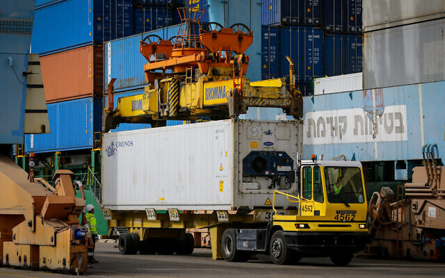 As rockets pound Israel, some ships bound for Ashdod divert to Haifa port in north - The Times of Israel