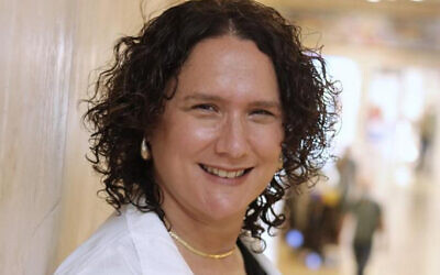 Dr. Tamar Elram, CEO of Hadassah Mount Scopus Hospital (Michelle Kuperschmit)