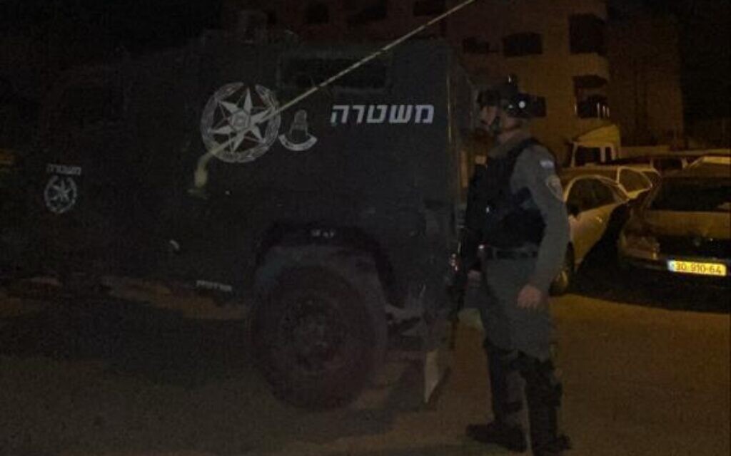 17 Palestinians arrested for alleged rioting near Jerusalem last month
