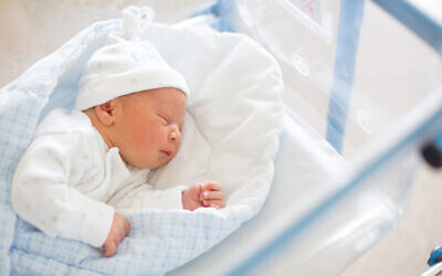 Illustrative image: a newborn baby (iStock via Getty Images)