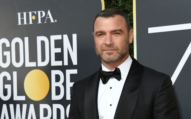 Actor Liev Schreiber arrives for the 75th Golden Globe Awards on January 7, 2018, in Beverly Hills, California. (Valerie Macon/AFP via Getty Images via JTA)