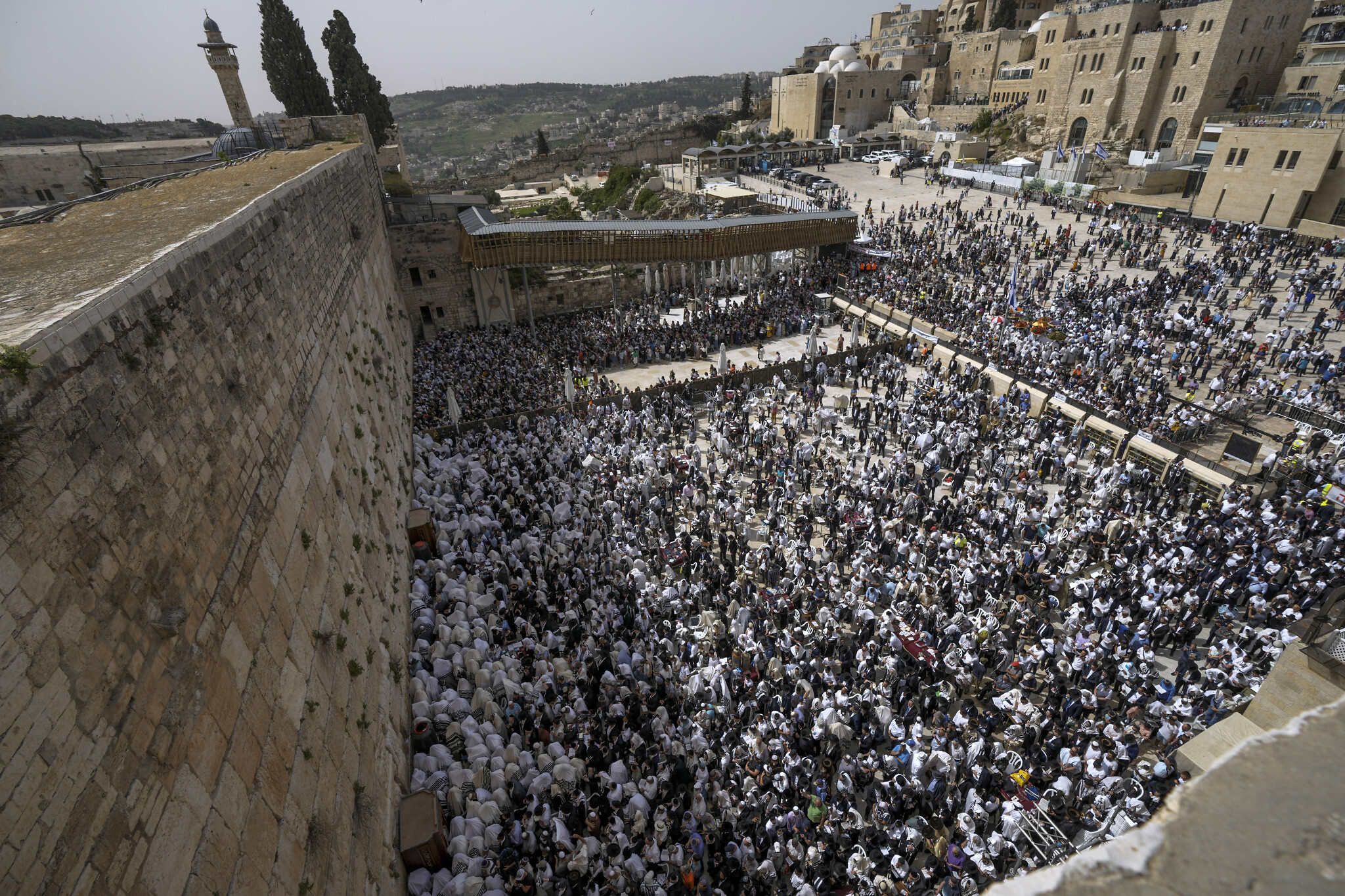 Western Wall Passover prayer event ends peacefully, with relatively low  turnout | The Times of Israel