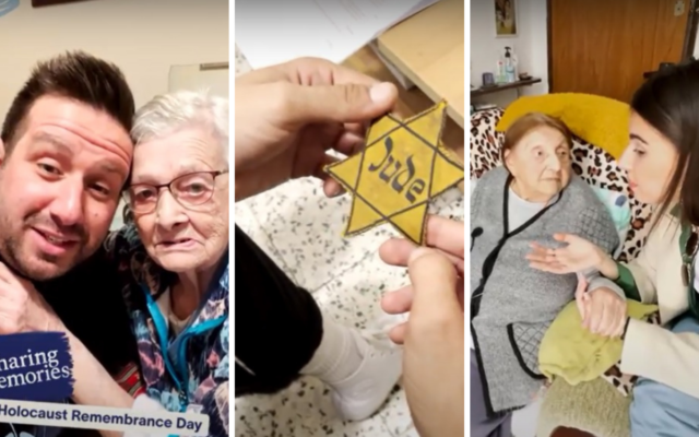 Meta/Facebook in Israel produced a series of Instagram Stories together with Holocaust survivors and Israeli celebrities and influencers ahead of Holocaust Remembrance Day (Yom Hashoah) in Israel, April 2022. (Screenshots)