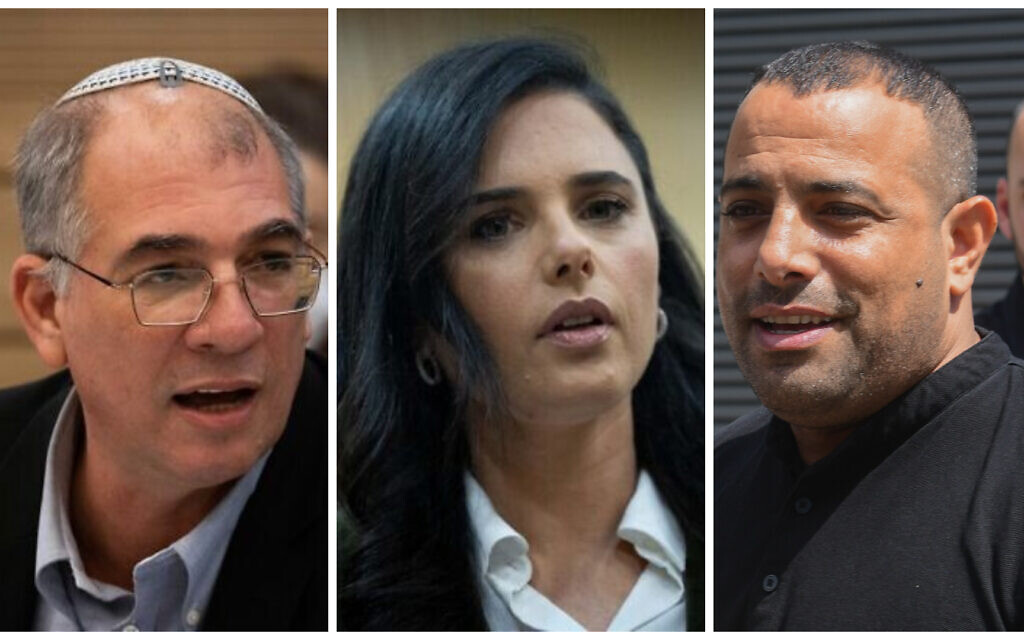 Orbach, Kara to sit down with Shaked as coalition appears on brink of collapse - Vimarsana News