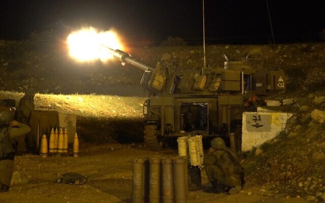 Ο ισραηλινός στρατός εκτοξεύει δεκάδες πυραύλους σε στόχους στον Λίβανο μετά από μια πυραυλική επίθεση στο Ισραήλ