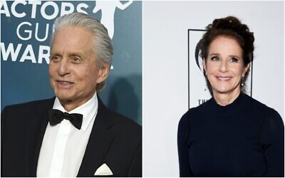 Michael Douglas at the 26th annual Screen Actors Guild Awards at the Shrine Auditorium & Expo Hall on Sunday, Jan. 19, 2020, in Los Angeles; Actress Debra Winger attends the New York Film Critics Circle Awards at Tao Downtown on Monday, Jan. 7, 2019, in New York (Evan Agostini/Invision/AP; Jordan Strauss/Invision/AP)