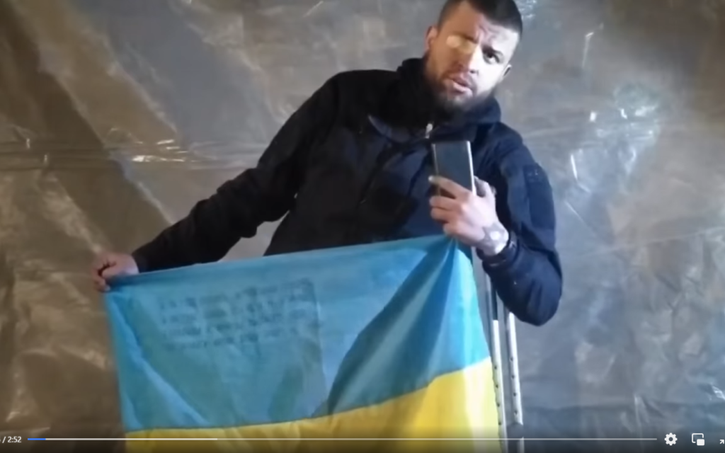 Ukrajinský židovský voják v obležené továrně Mariupol žádá Izrael, aby zachránil posádku