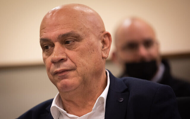 Regional Cooperation Minister Esawi Frej attends a Meretz faction meeting at the Knesset on February 28, 2022. (Yonatan Sindel/Flash90)