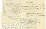 One of Carl Jung's many letters to his student,  Dr. Rivkah Schärf Kluger. (Kedem Auction House)