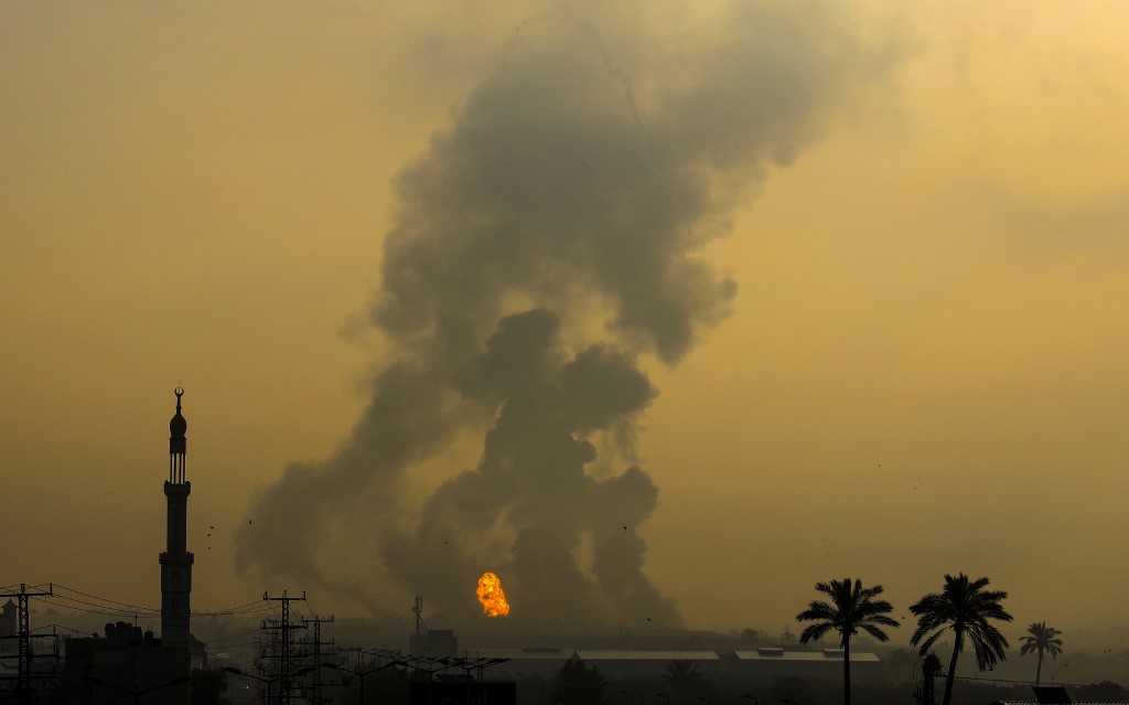 ‘Terrorists watching us’: Hamas post hit after rocket fire still worries border town