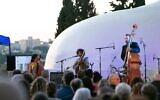 At the Jerusalem Jazz Festival in July 2021; this year's festival takes place July 5-7, 2022 and includes international artists once again (Courtesy Jerusalem Jazz Festival)