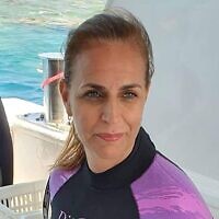 Orit Peled, 49, an Israeli who drowned while snorkeling in Sharm el-Sheikh in the Sinai Peninsula on June 17, 2022. (Courtesy)