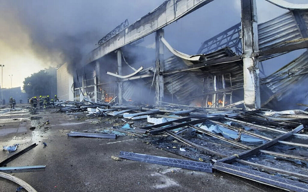 Dozens feared killed as Russia accused of striking Ukrainian shopping ...