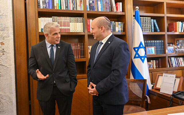 Yair Lapid takes over as Israel’s 14th prime minister