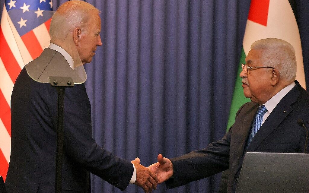 Biden fait pression sur les Palestiniens pour qu’ils coopèrent aux accords d’Abraham, mais Abbas n’a pas décidé
