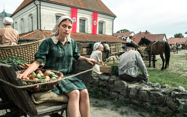 Polish actress Zuzanna Surowy in 'My Name Is Sara.' (Strand Releasing/ via JTA)
