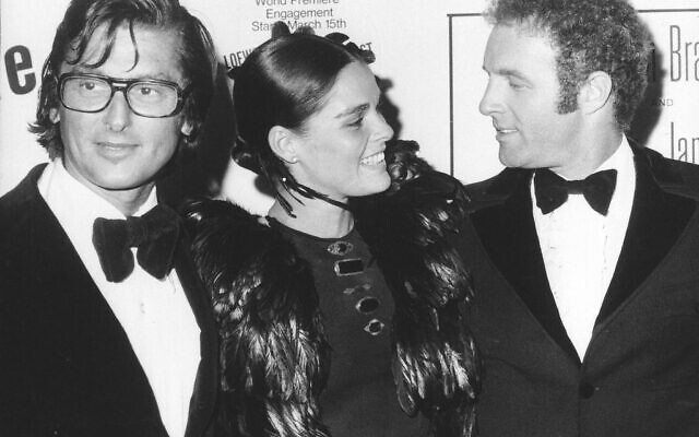 Paramount Pictures vice president Robert Evans, left, his wife, actress Ali MacGraw, and actor James Caan, who plays Sonny in "The Godfather," attend the world premiere of "The Godfather," in New York on March 14, 1972. (AP Photo)