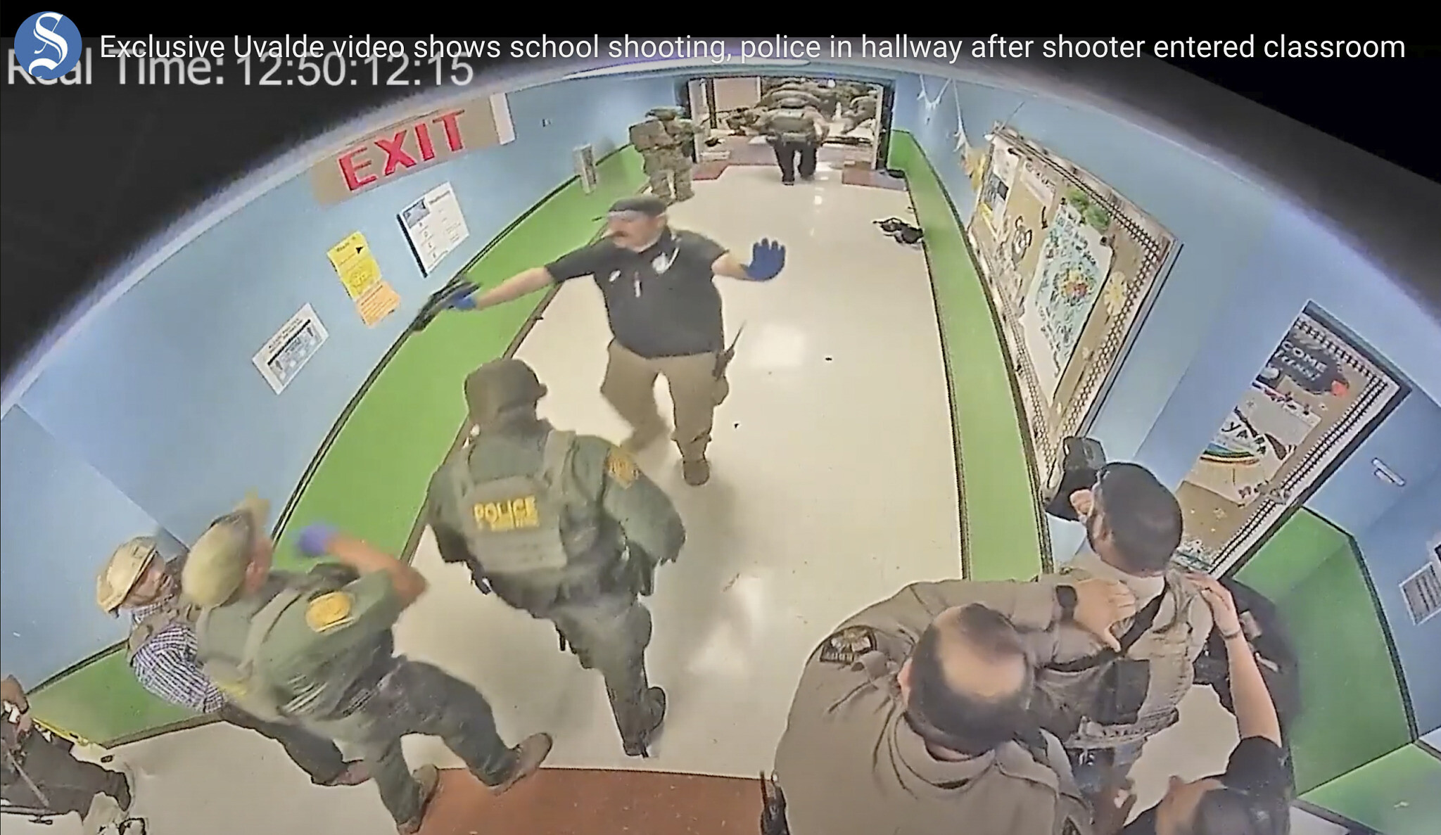 New video shows police waiting inside Uvalde school as gunman shot kids The Times of Israel image