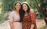 Yahala (left) and Shani Lachmish, sisters and singers in their band, Tandu (Courtesy Reuven Ben Haim)