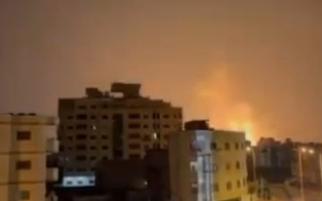 IDF uzbrūk Gazai, reaģējot uz nakts raķešu uzbrukumu;  Tika izšautas vēl divas raķetes