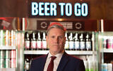 Illustrative: UK Labour leader Keir Starmer during a visit to the Brewdog Pub and Brewery in the City of London. (Stefan Rousseau/PA via AP)