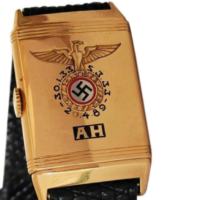 A watch said to have been owned by Nazi dictator Adolf Hitler. (Alexander Historical Auctions)