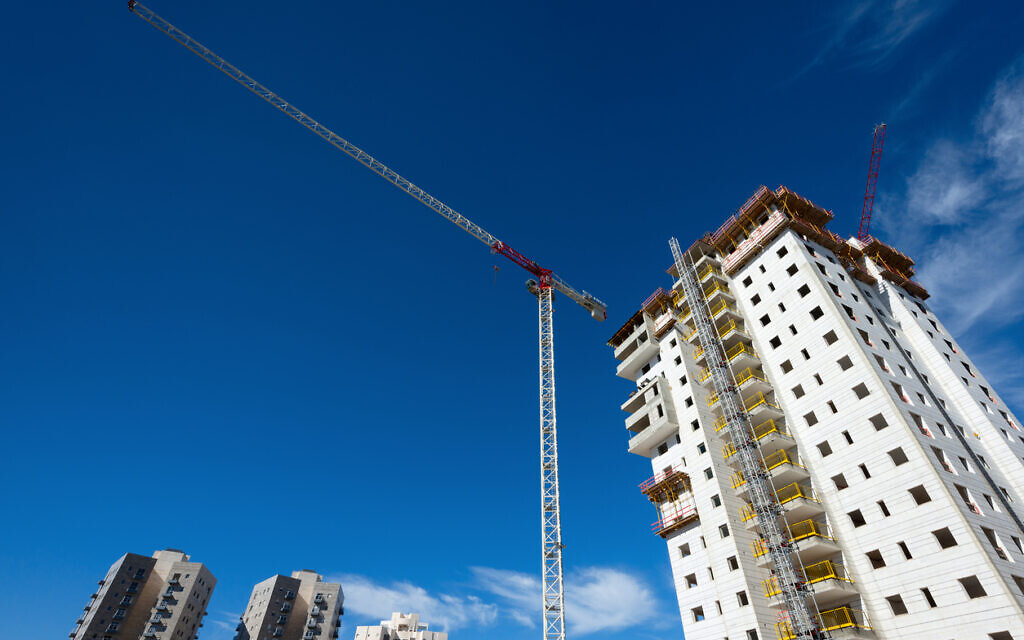 New construction of residential apartments in Ashkelon, January 19, 2019. (chert61 via iStock by Getty Images)