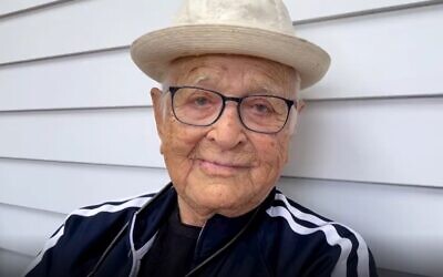 Norman Lear in a video uploaded to Instagram on July 27, 2022 (Screen grab)