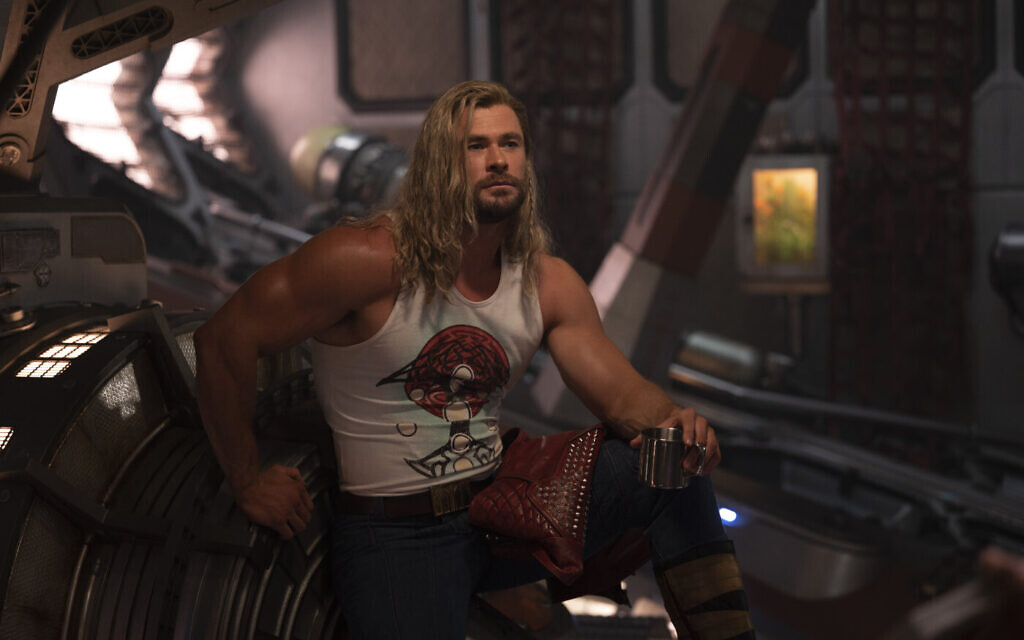Chris Hemsworth in 'Thor: Love and Thunder.' (Courtesy Walt Disney Studios Motion Pictures)