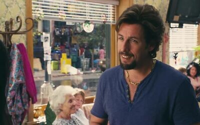 Adam Sandler in 'You Don't Mess With the Zohan.' (Screenshot)