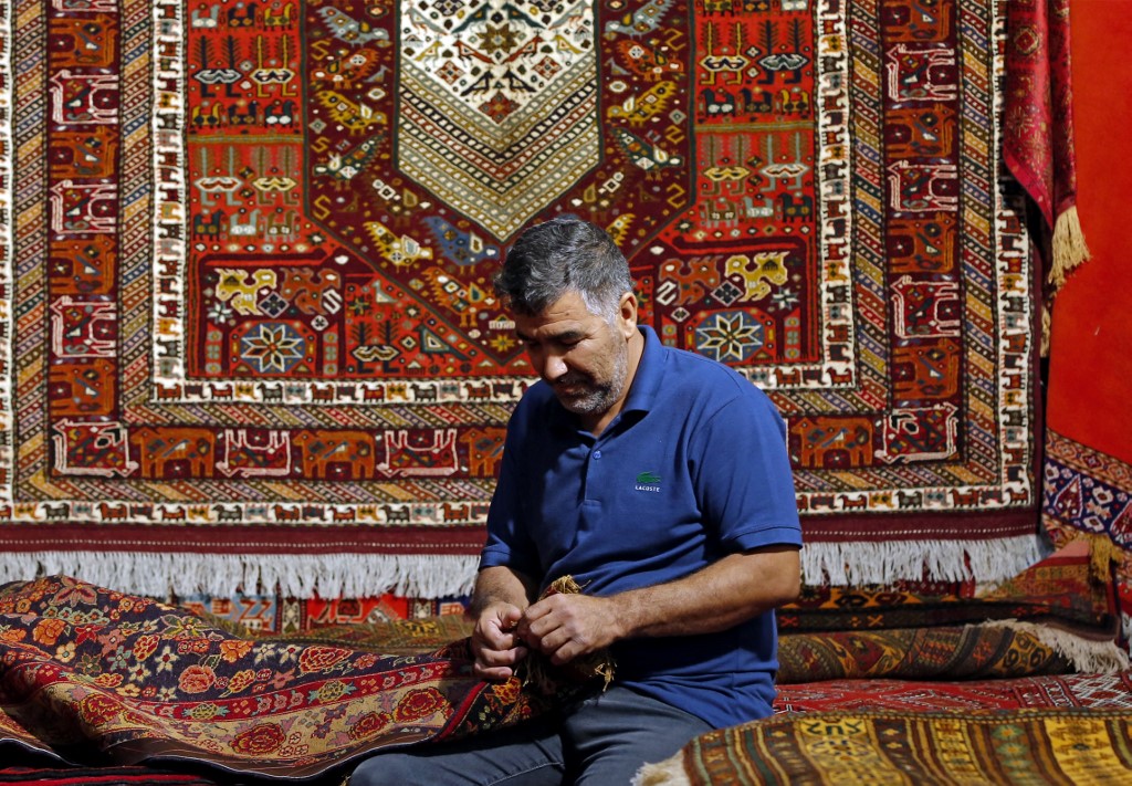 Ancient Iranian rug tradition gets modern makeover as sinking