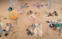 'Sun & Sea,' the beachside opera that spotlights climate change, winner of the 2019 Venice Biennale Golden Lion, will be performed at the 60th Israel Festival, September 15-19, 2022 (Courtesy The Artists)