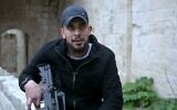 Al-Aqsa Martyrs Brigades commander Ibrahim Nablusi in an undated photograph. (Social media)