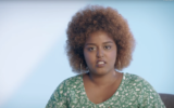 Tova Tamana, a 28-year-old Israeli woman who discusses living with schizophrenia in a new government campaign calling for more open attitudes to mental health issues (Israel Ministry of Health)