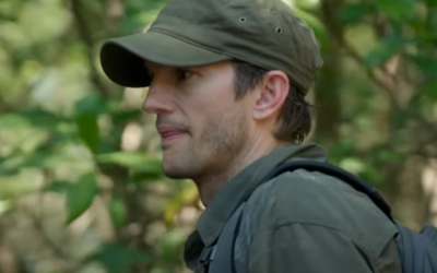 Ashton Kutcher reveals his battle with a rare form of vasculitis during an episode of  'Bear Grylls: The Challenge' that aired August 2022. (YouTube)