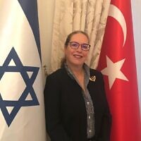 Israel's charge d'affaires in Turkey, Irit Lillian (Foreign Ministry)