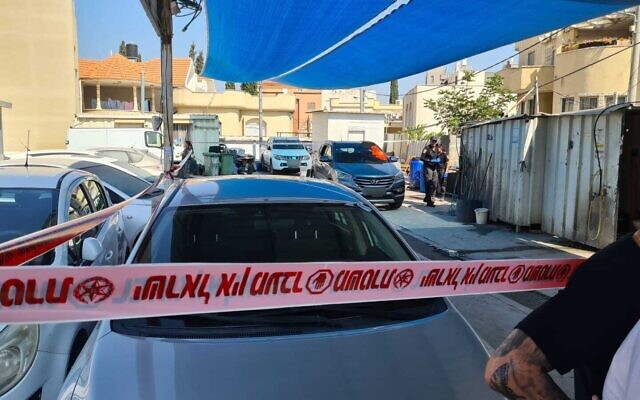 A 37-year-old man from Baqa Al-Gharbiya was found shot dead in his car, August 28, 2022. (Police spokesperson)