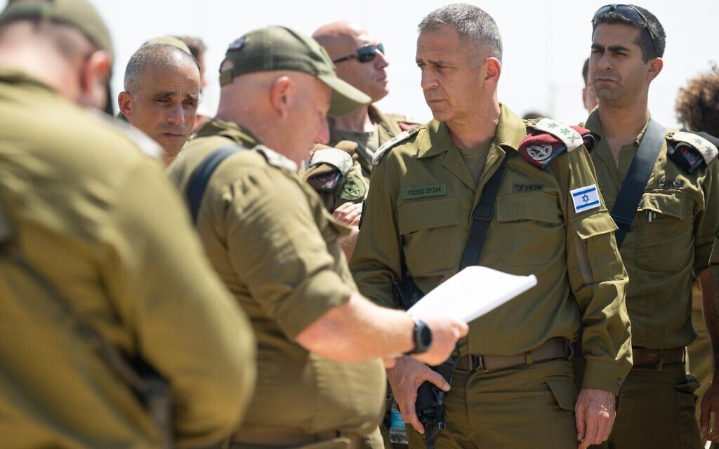 Kohavi releases initial findings into friendly fire killing of IDF soldier - Vimarsana News