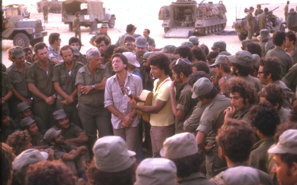 Leonard Cohen's Yom Kippur War performance comes alive on Israeli stage - Sponsored Content - Vimarsana News