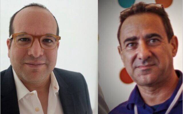 Oded Turgeman (left) and Gal Yissar, two of the New Legend co-founders (Courtesy)