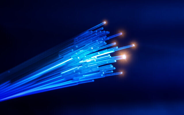 An illustrative rendering of fiber optic cables. (kynny via iStock by Getty Images)