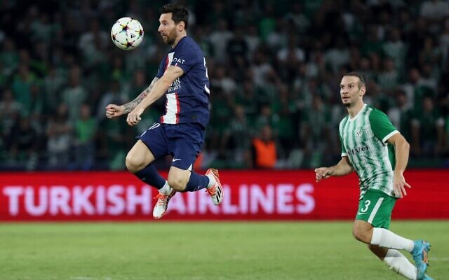 Haifa downed by French giant PSG in Champions League after briefly ...