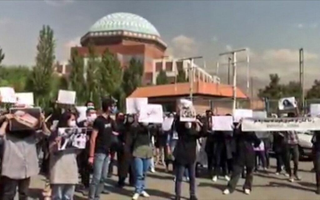 world News  Fresh protest in Tehran streets over woman’s death at hands of ‘morality police’