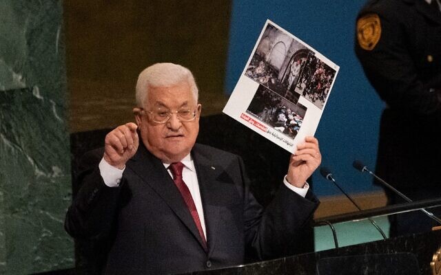 Israeli envoy to UN blasts Abbas’s ‘bizarre, lie-laden speech’